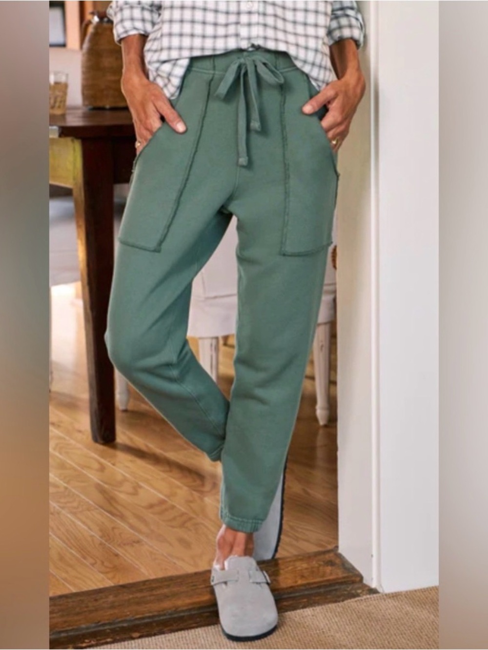 Frank & Eileen Eamon Jogger Sweatpants - 100% Cotton - Size Small